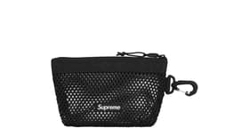 Supreme Mesh Mini Pouch Black