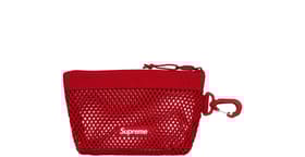 Supreme Mesh Mini Pouch Red