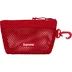 Supreme Mesh Mini Pouch - Red (front)