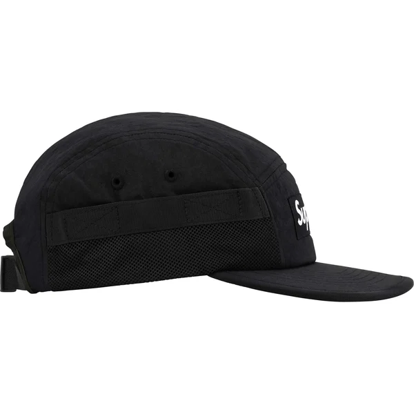 Supreme Mesh Pocket Camp Cap - Black (front)