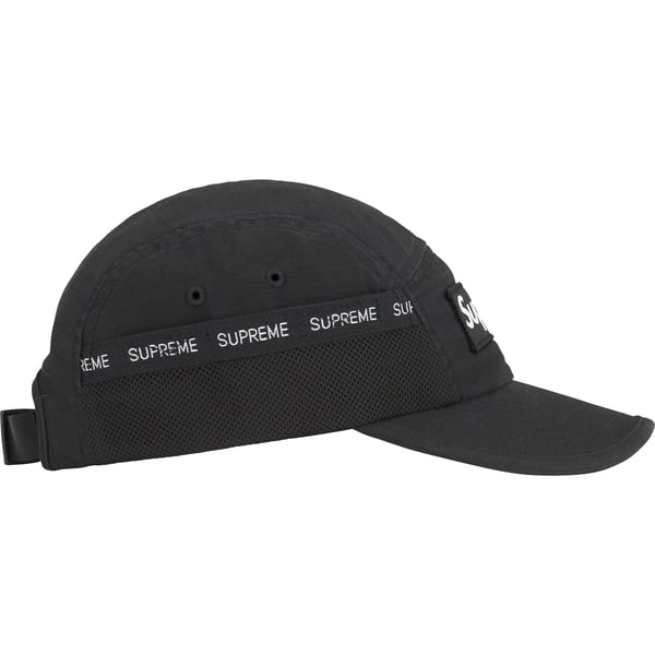 Supreme Mesh Pocket Camp Cap - Black (front)