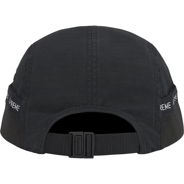 Supreme Mesh Pocket Camp Cap - Black (front)