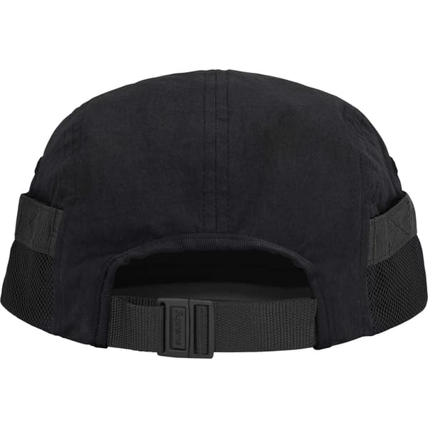 Supreme Mesh Pocket Camp Cap - Black (front)