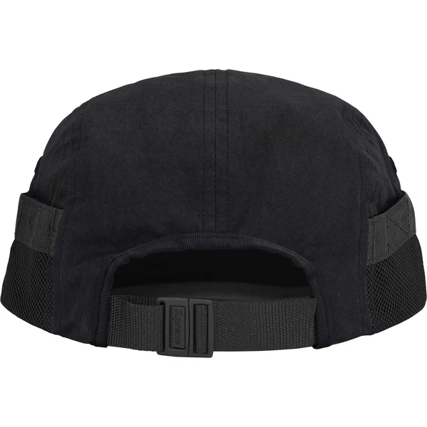Supreme Mesh Pocket Camp Cap - Black (front)