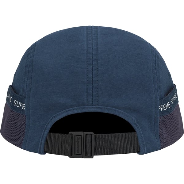 Supreme Mesh Pocket Camp Cap - Navy (front)