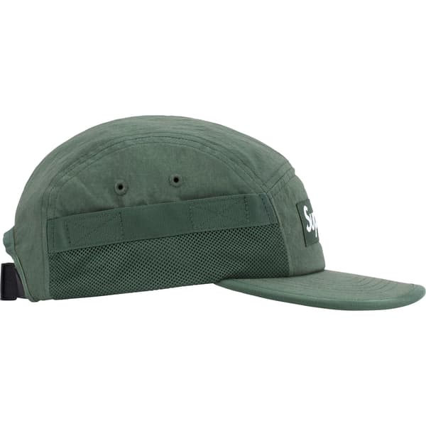 Supreme Mesh Pocket Camp Cap - Olive (front)