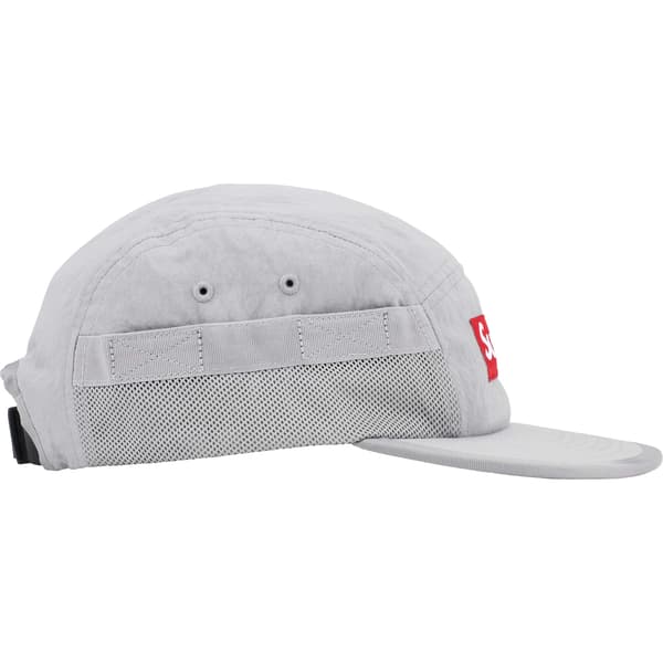 Supreme Mesh Pocket Camp Cap - Silver (front)
