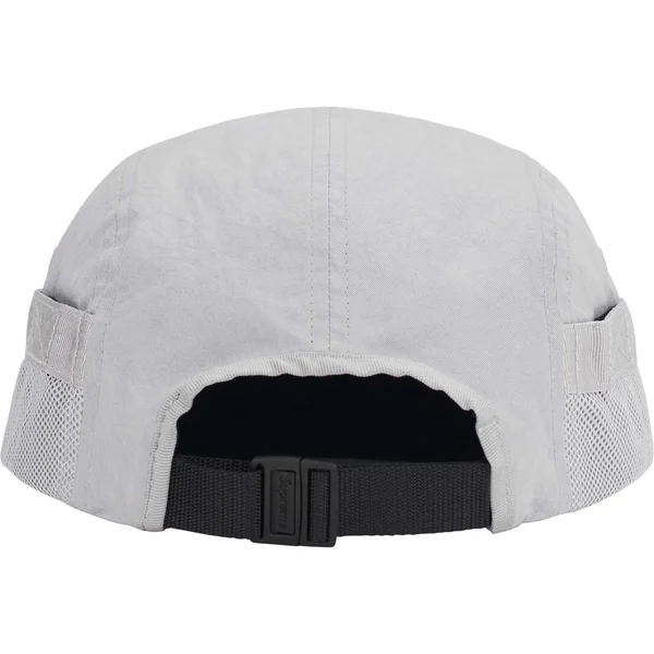Supreme Mesh Pocket Camp Cap - Silver (front)