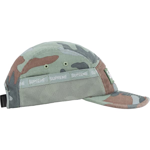 Supreme Mesh Pocket Camp Cap - Slate Camo (front)