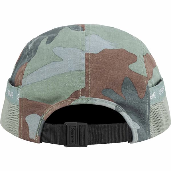 Supreme Mesh Pocket Camp Cap - Slate Camo (front)