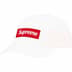 Supreme Mesh Pocket Camp Cap - White (front)
