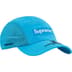 Supreme Mesh Side Panel Camp Cap - Cyan (front)