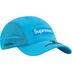 Supreme Mesh Side Panel Camp Cap - Cyan (front)