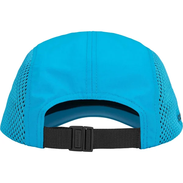 Supreme Mesh Side Panel Camp Cap - Cyan (front)