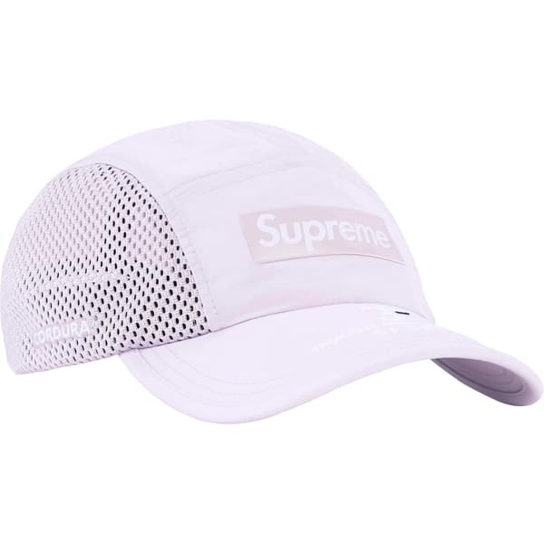 Supreme Mesh Side Panel Camp Cap - Lavender (front)