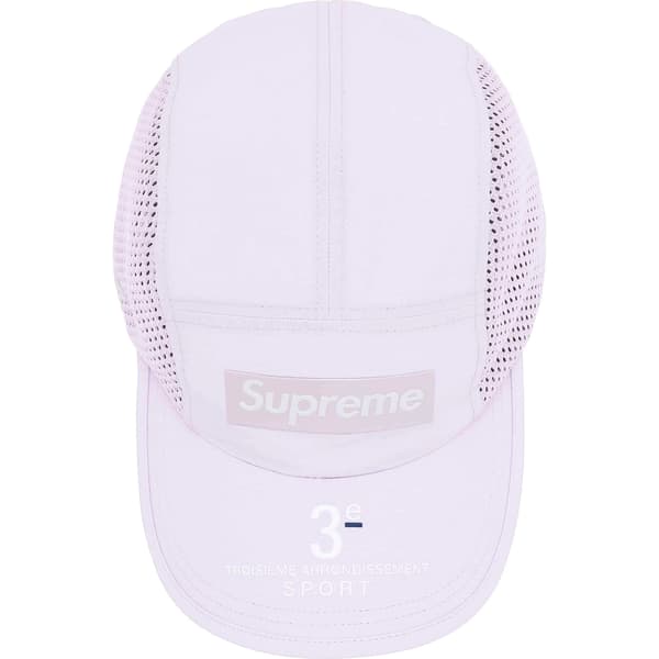 Supreme Mesh Side Panel Camp Cap - Lavender (front)