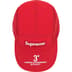 Supreme Mesh Side Panel Camp Cap - Red (front)
