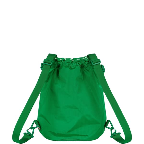 Supreme Mesh Small Backpack - Green (front)