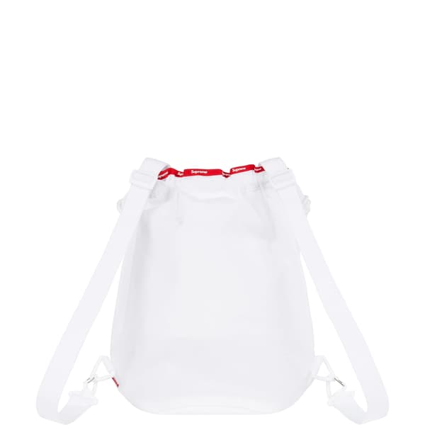 Supreme Mesh Small Backpack - White (front)