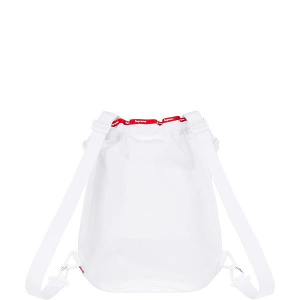 Supreme Mesh Small Backpack - White (front)