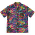 Supreme Mesh Stripe S/S Shirt - Multicolor (front)