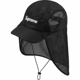 Supreme Mesh Sunshield Camp Cap Black