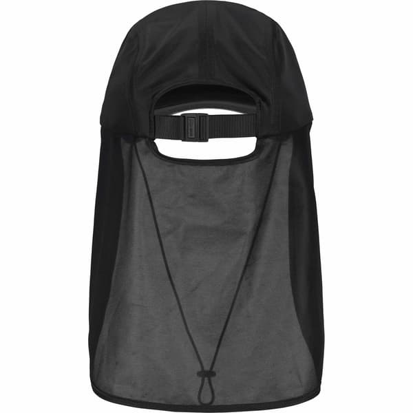 Supreme Mesh Sunshield Camp Cap - Black (front)
