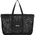 Supreme Mesh Tote Bag - Black (front)