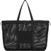 Supreme Mesh Tote Bag - Black (front)