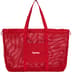Supreme Mesh Tote Bag - Red (front)
