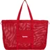 Supreme Mesh Tote Bag - Red (front)