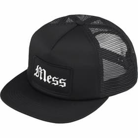 Supreme Mess Mesh Back 5-Panel Black