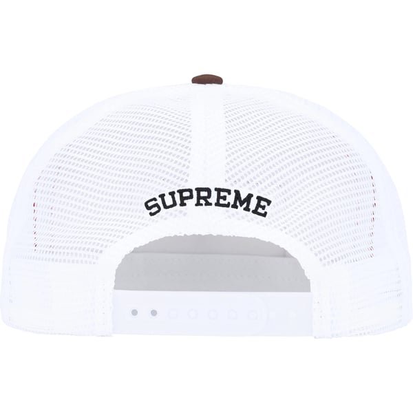 Supreme Mess Mesh Back 5-Panel - Brown (front)
