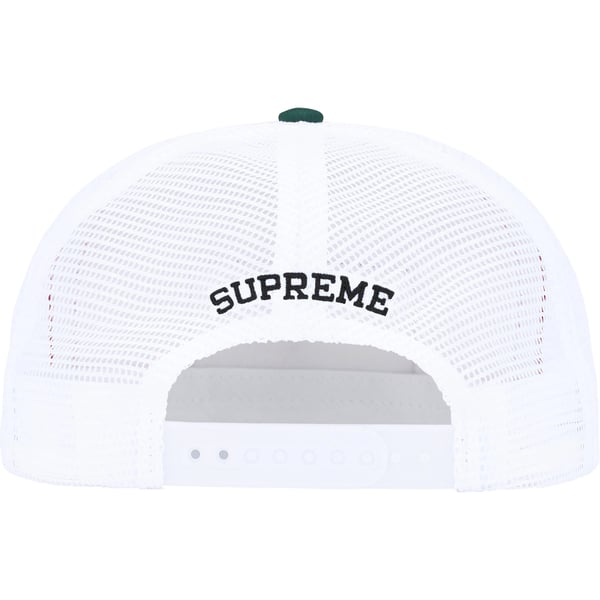 Supreme Mess Mesh Back 5-Panel - Green (front)