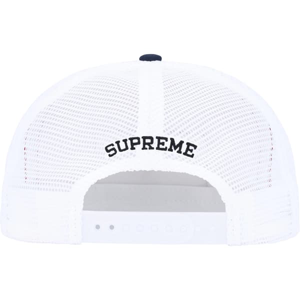 Supreme Mess Mesh Back 5-Panel - Navy (front)