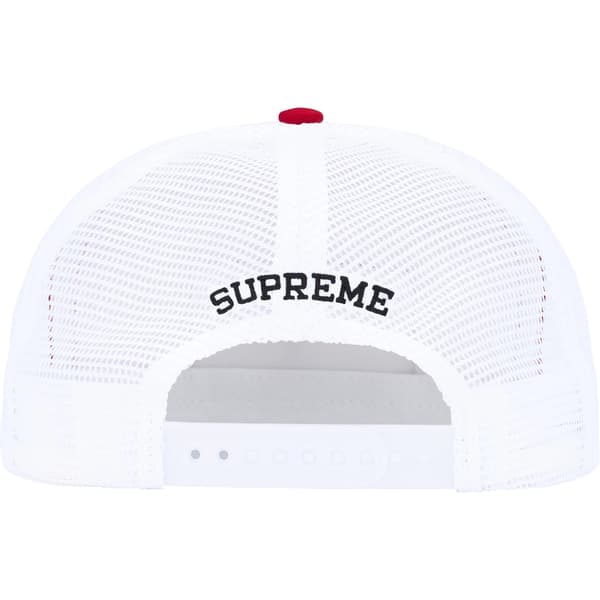 Supreme Mess Mesh Back 5-Panel - Red (front)