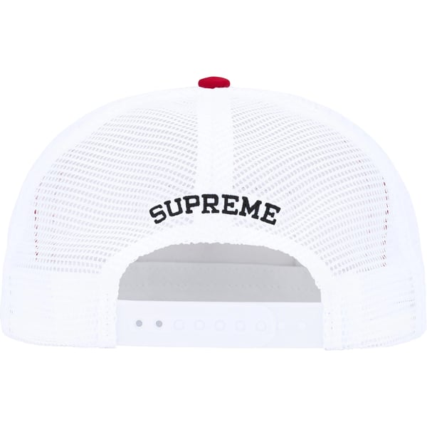 Supreme Mess Mesh Back 5-Panel - Red (front)