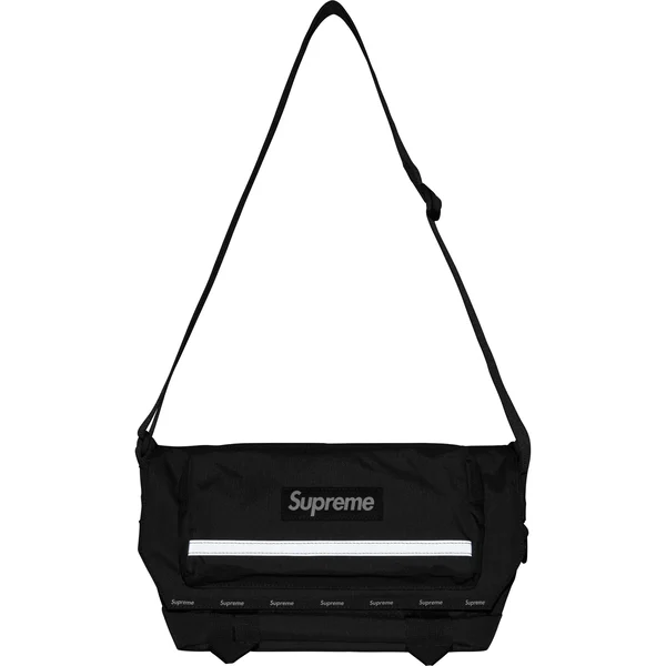 Supreme Messenger Bag - Black (front)