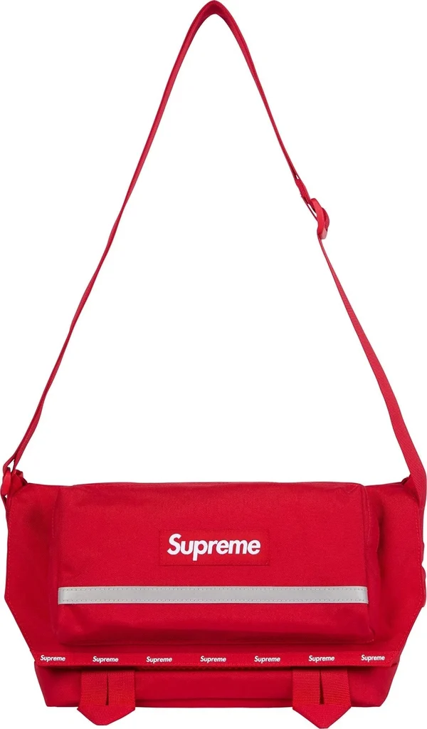 Supreme Messenger Bag - Red (front)