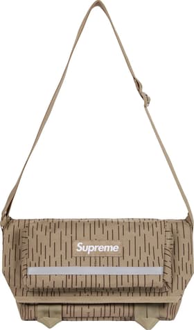 Supreme Messenger Bag Tan Raindrop