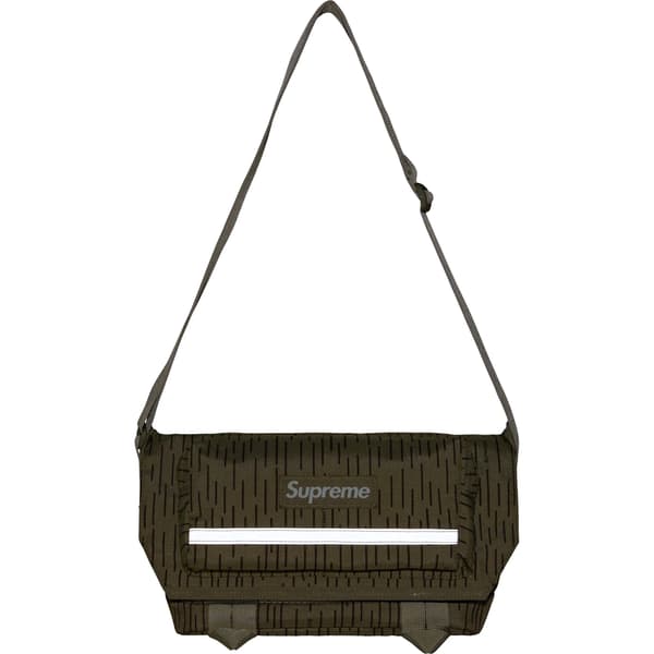 Supreme Messenger Bag - Tan Raindrop (front)