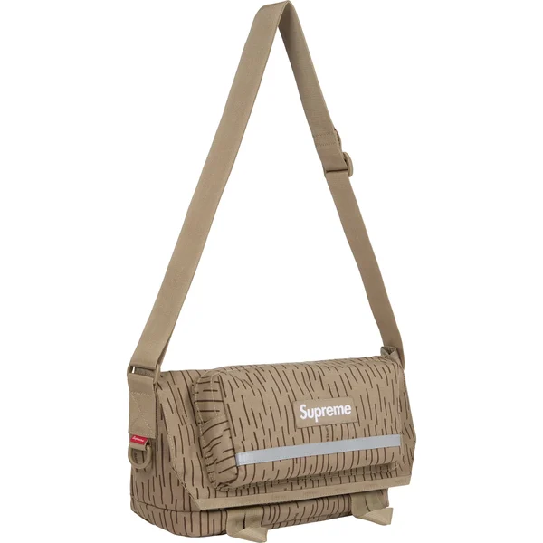 Supreme Messenger Bag - Tan Raindrop (front)