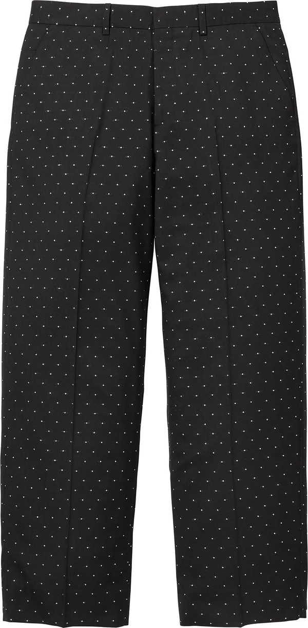 Supreme Metallic Dot Trouser - Black (front)