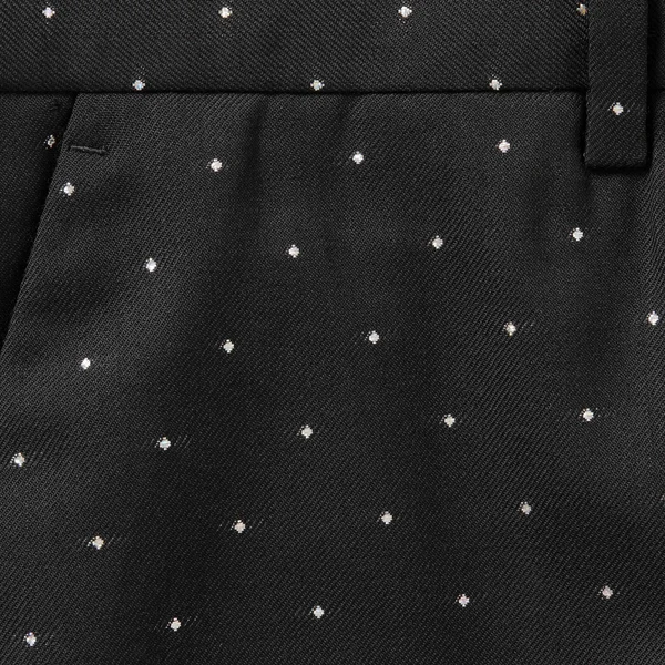 Supreme Metallic Dot Trouser - Black (front)