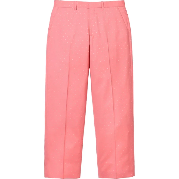 Supreme Metallic Dot Trouser - Pink (front)