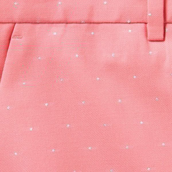 Supreme Metallic Dot Trouser - Pink (front)