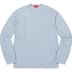 Supreme Metallic L/S Top - Light Slate (front)