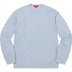 Supreme Metallic L/S Top - Light Slate (front)