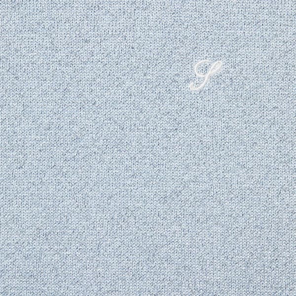 Supreme Metallic L/S Top - Light Slate (front)