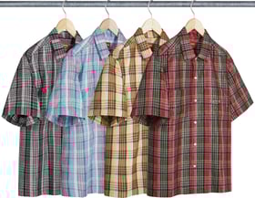 Supreme Metallic Plaid S/S Shirt